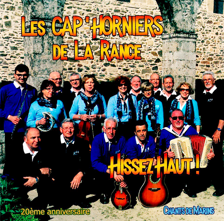Album CD des Cap Horniers de la Rance : hissez haut